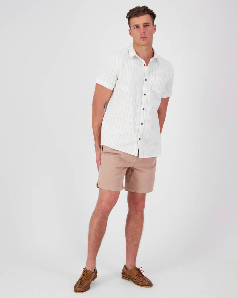 Banks Journal Landing Short Sleeve Shirt for Mens