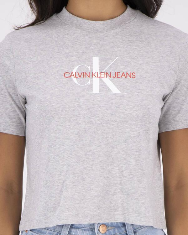 Calvin Klein Jeans Monogram Modern T-Shirt for Womens