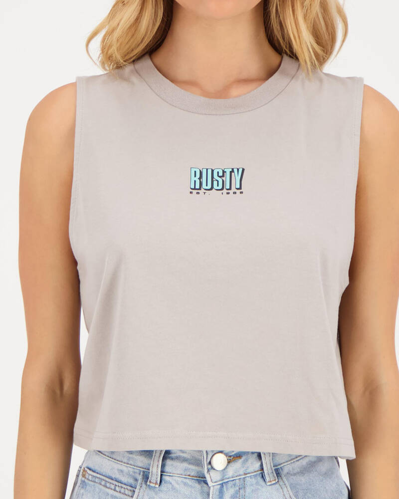 Rusty Ninety Del Sol Muscle Tank Top for Womens