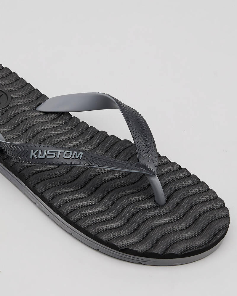 Kustom Grippa Ripple Thongs for Mens