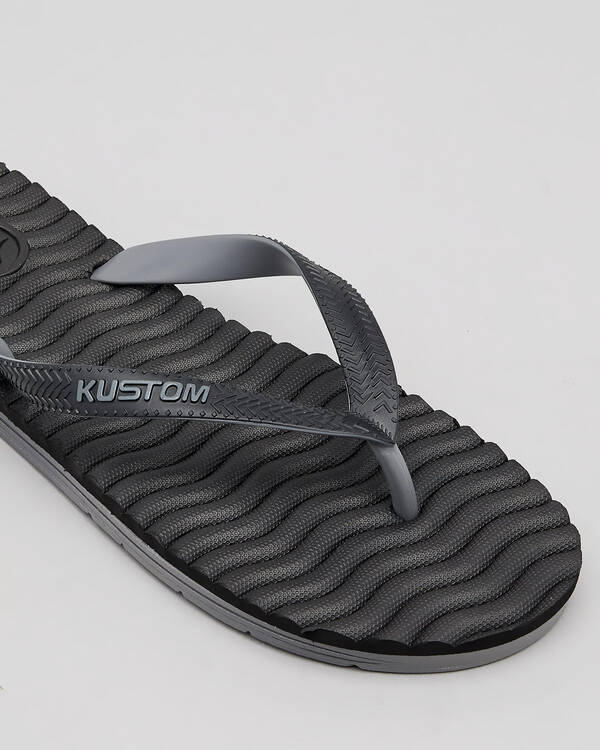 Kustom Grippa Ripple Thongs for Mens