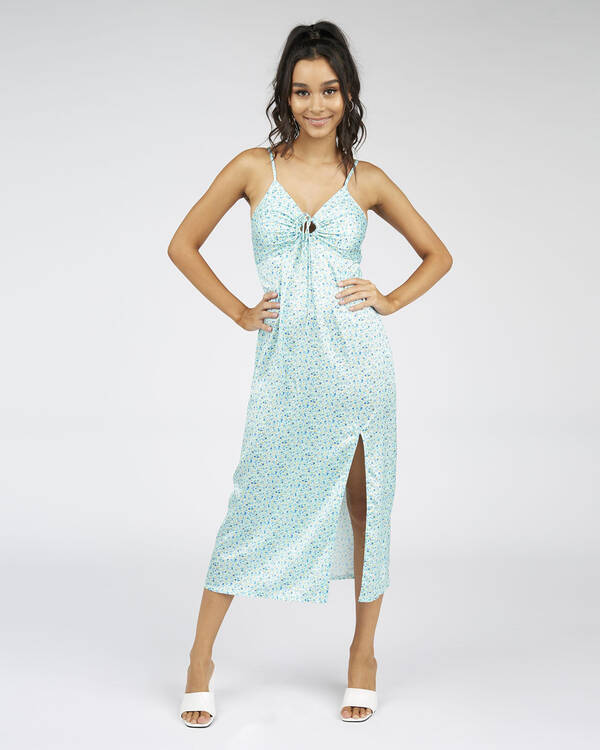 Shareen Collection Sugar Cane Midi Dress for Womens