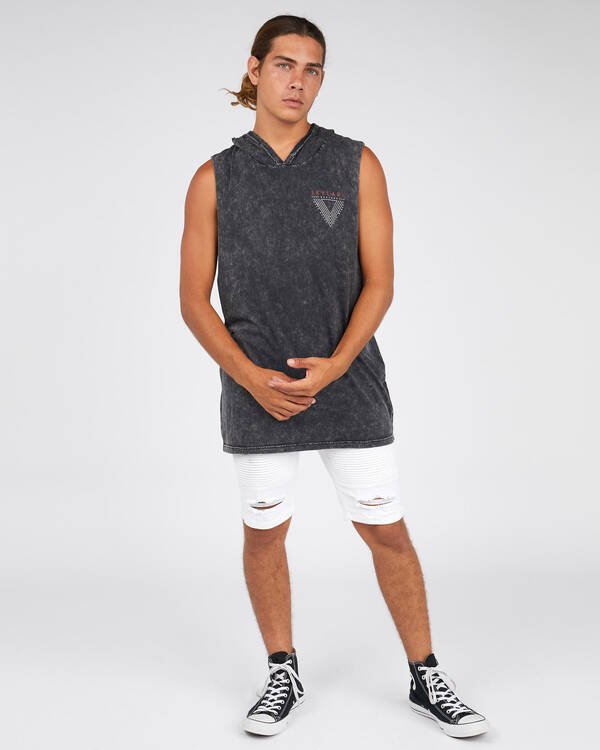 Skylark Bermuda Hooded Muscle Tank for Mens