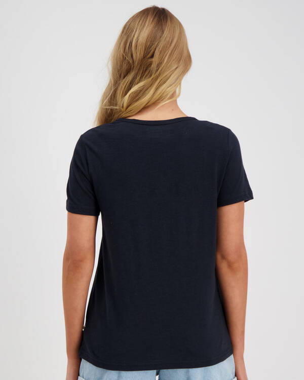 Roxy Red Sunset T-Shirt for Womens
