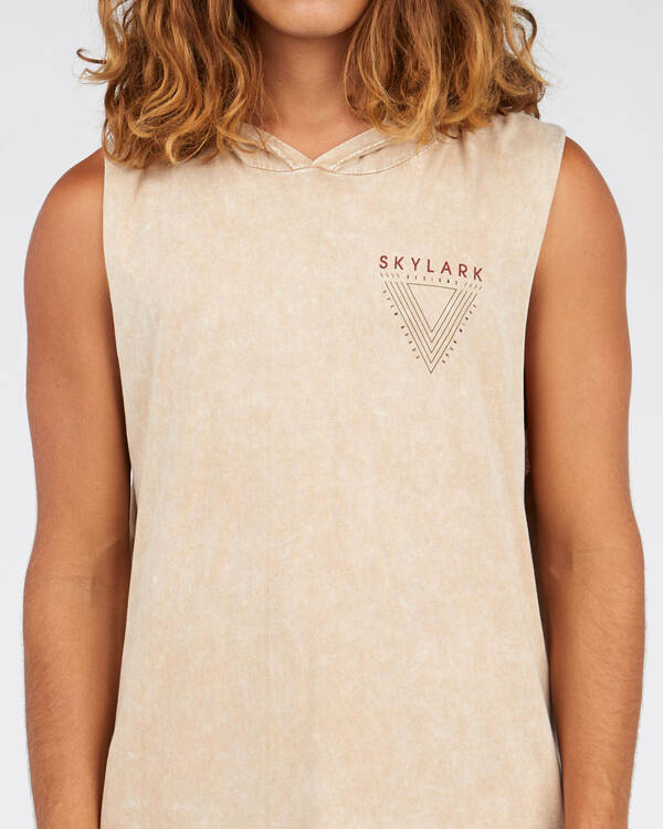 Skylark Bermuda Hooded Muscle Tank for Mens