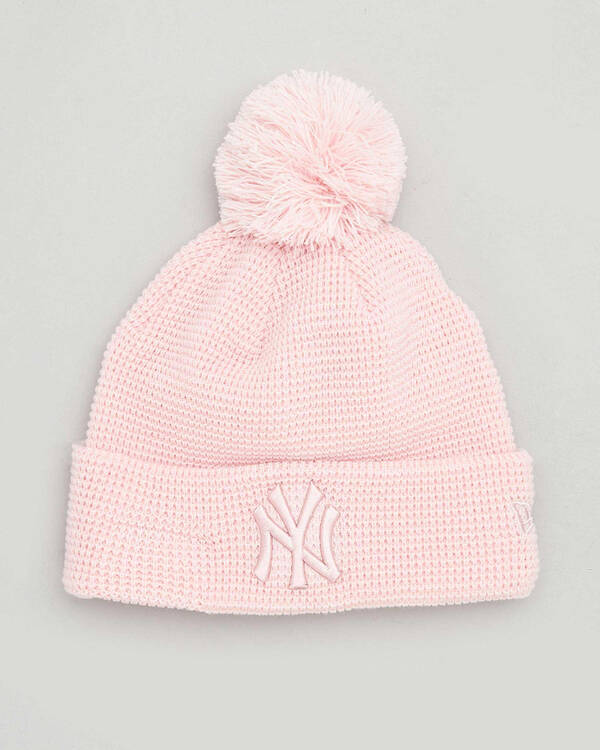 New Era NY Yankees Pom Pom Beanie for Womens