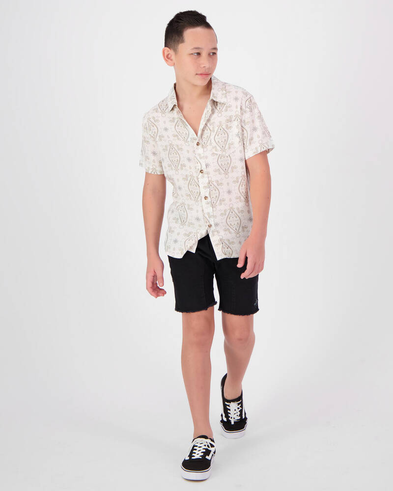 Lucid Boys Paisley Short Sleeve for Mens