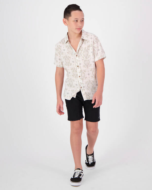 Lucid Boys Paisley Short Sleeve for Mens