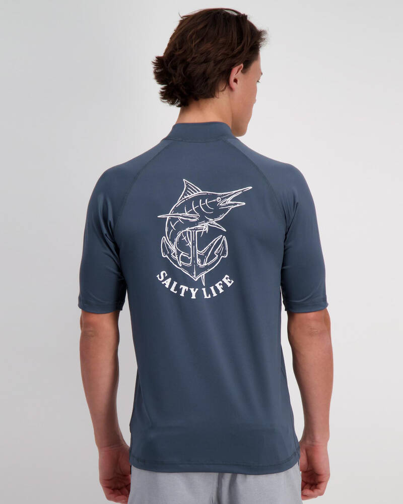 Salty Life Short Sleeve Wetshirt for Mens