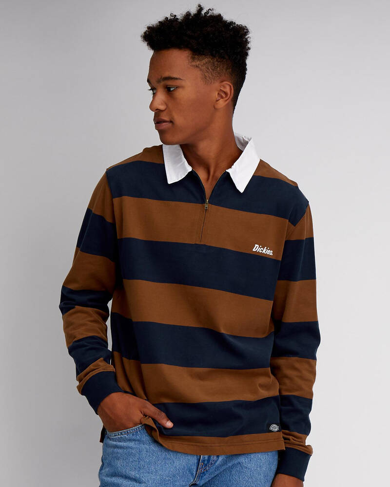 Dickies Stark Long Sleeve Polo Shirt for Mens