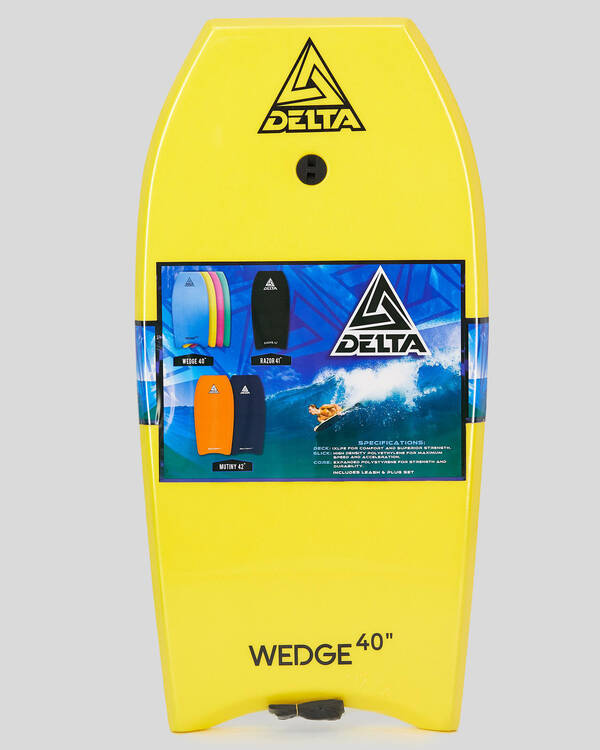 Delta Bodyboards Wedge 39" Bodyboard for Unisex