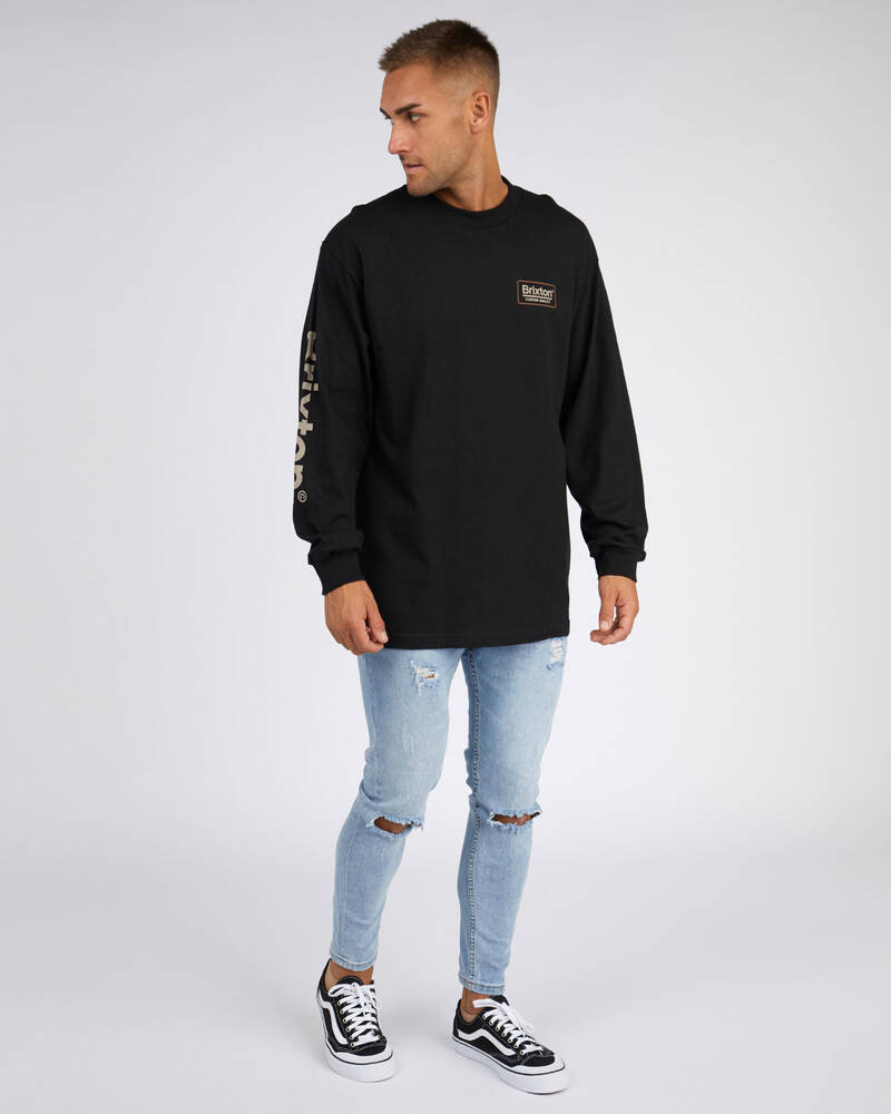 Brixton Palmer II Long Sleeve T-shirt for Mens