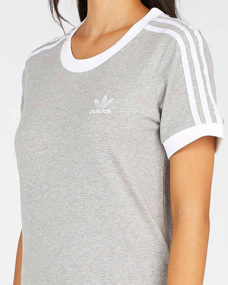 Adidas 3 Stripes T-Shirt for Womens