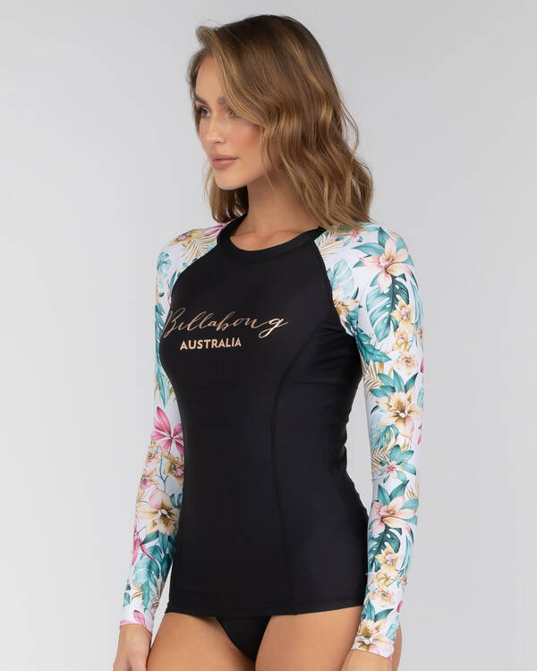 Billabong Grace Long Sleeve Rash Vest for Womens