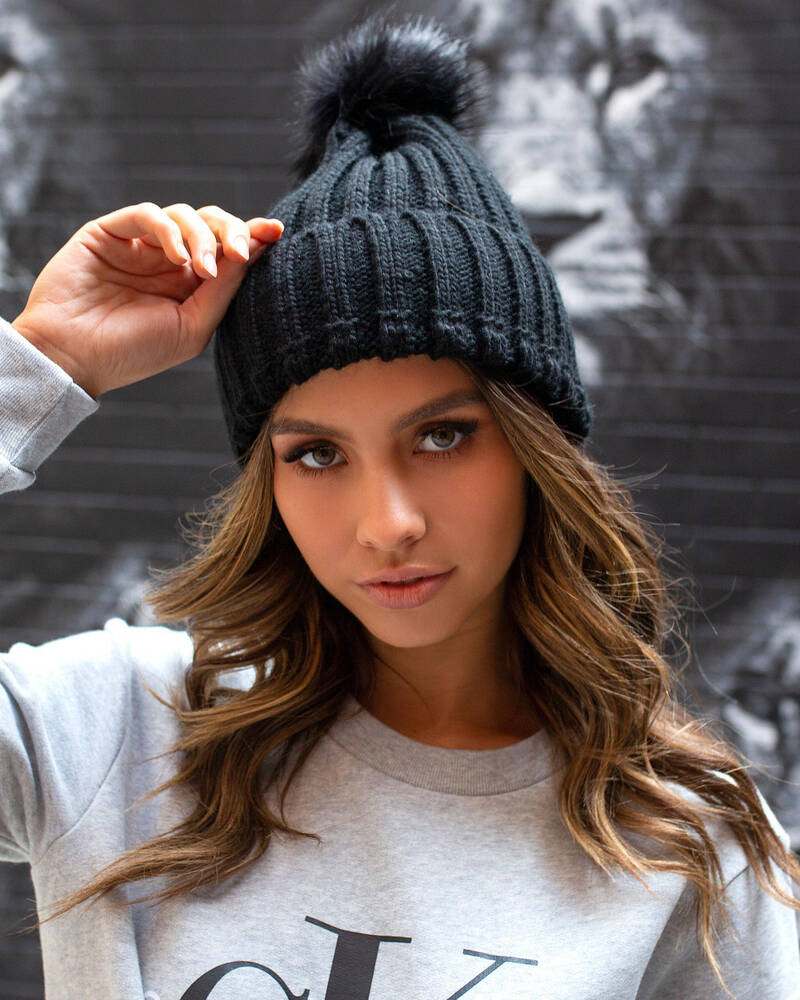 Mooloola Kimmy Pom Pom Beanie for Womens