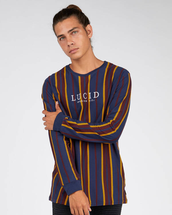 Lucid Crew Long Sleeve T-Shirt for Mens