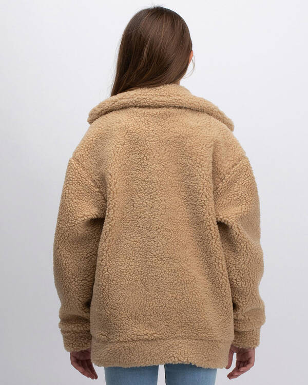 Ava And Ever Girls Teddy Jacket for Womens