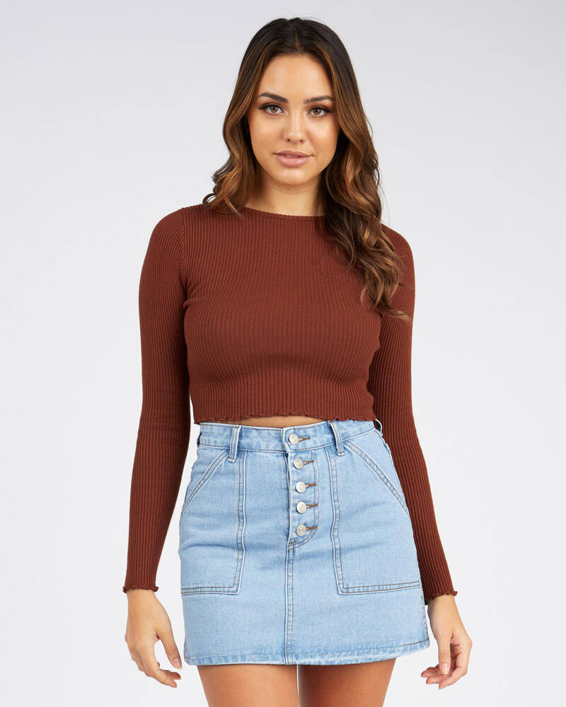 Mooloola Collins Knit Top for Womens