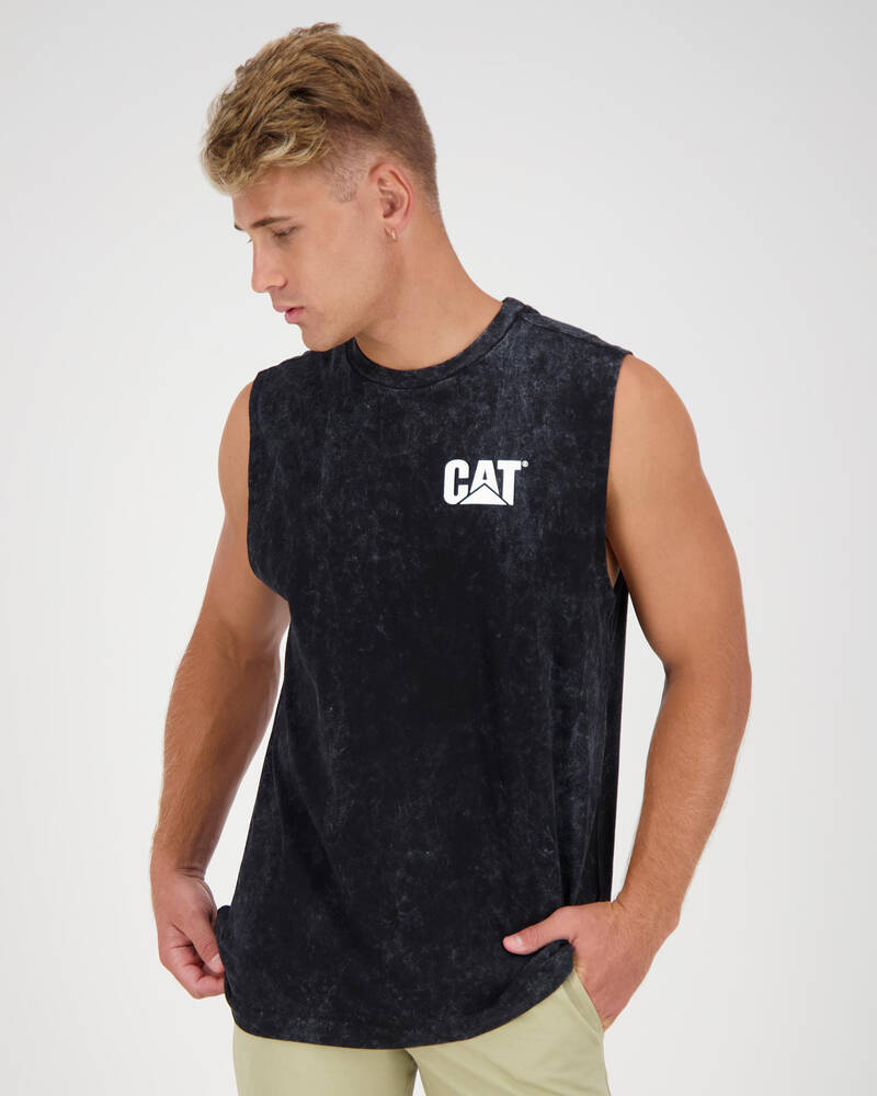 Cat Logo Muscle Tank for Mens