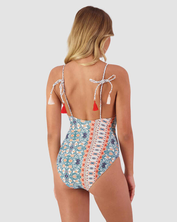 Rusty Hotel Rosa One Piece Swimsuit for Womens