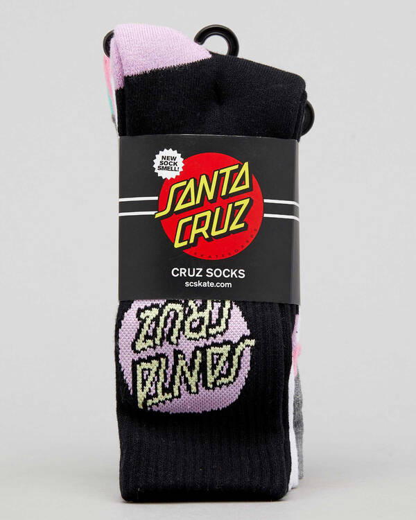 Santa Cruz Womens Pop Dot Sock Pack for Womens