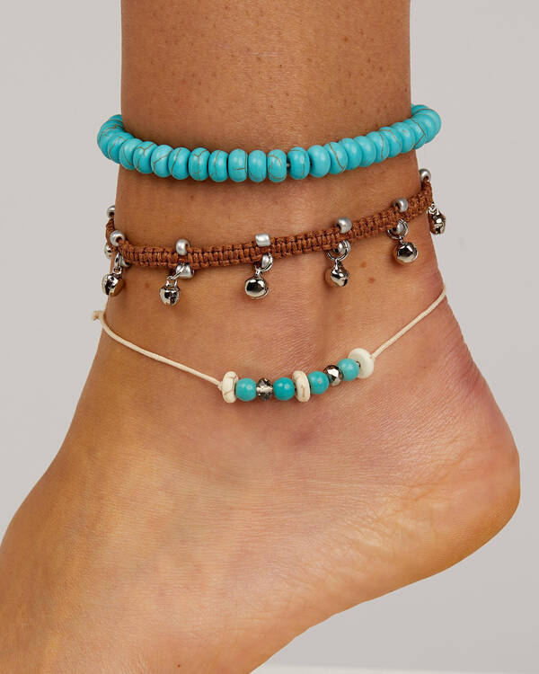 Karyn In LA Maribel Anklet Pack for Womens