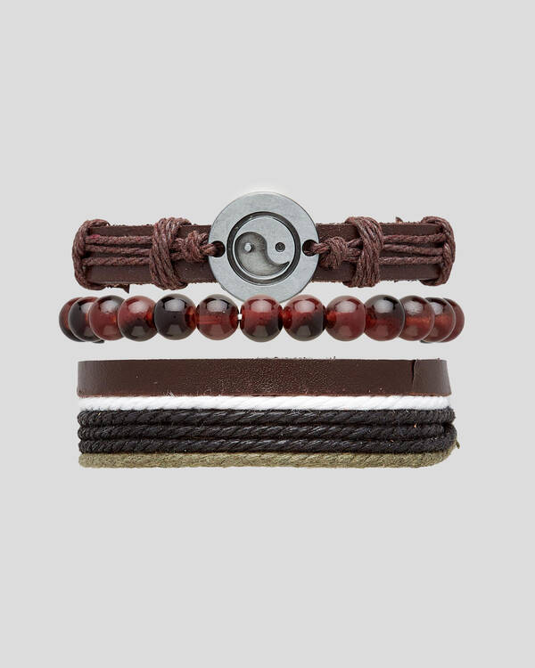 Classics 77 Yin Yang Multi Bracelet for Mens