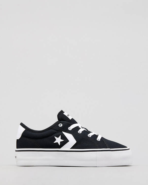 Converse Womens All Star Replay Platform Low-Pro Shoes for Womens