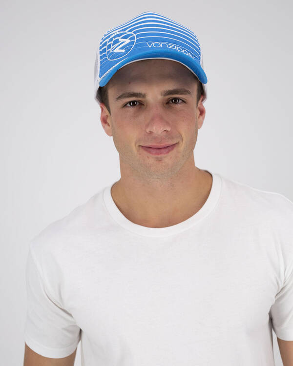 VonZipper Moby Coloured Lines Trucker Cap for Mens