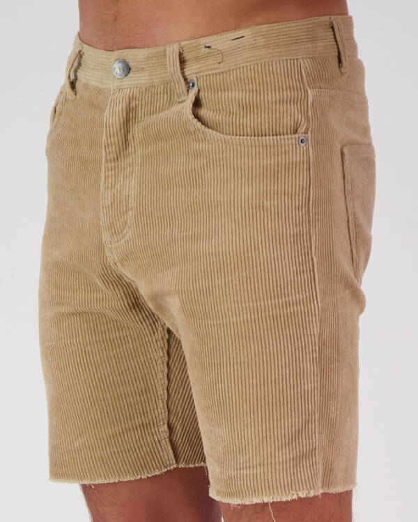 Rusty Riffer Cord Short for Mens