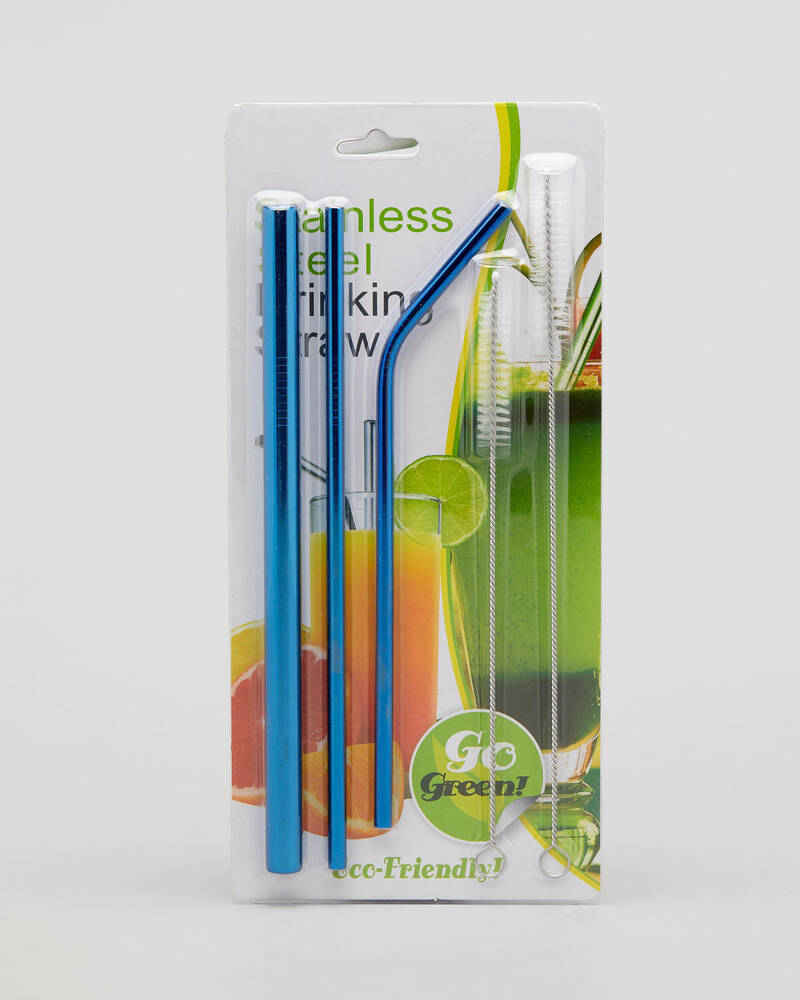 Get It Now Reusable 3pk Straw for Unisex