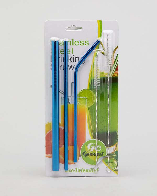 Get It Now Reusable 3pk Straw for Unisex