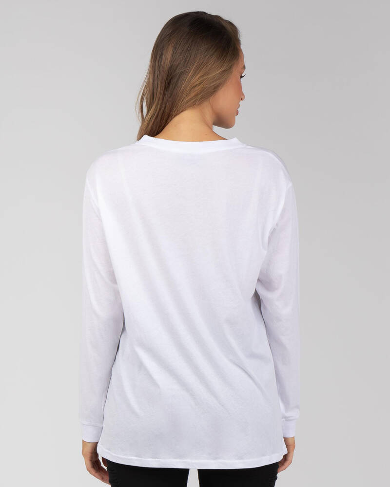 Stussy World Tour Long Sleeve T-Shirt for Womens