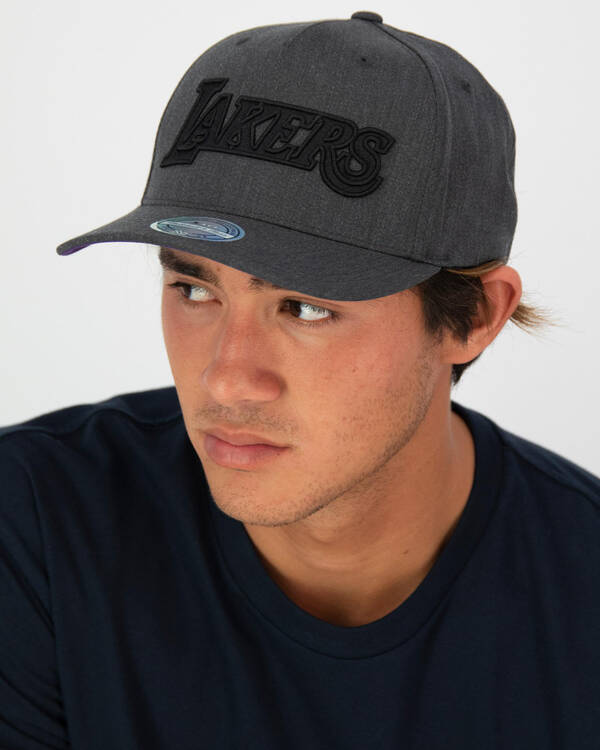 Mitchell & Ness Lakers Dark Heather Bb Cap for Mens