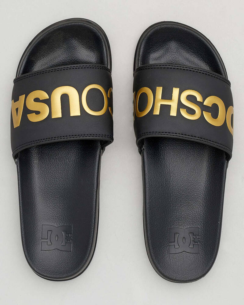 DC Shoes DC Slide Sandals for Womens