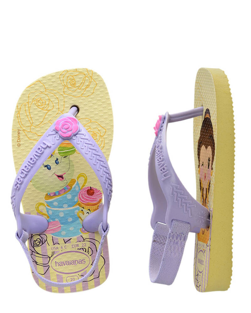 Havaianas Toddlers' Disney Princess Belle Thongs for Womens