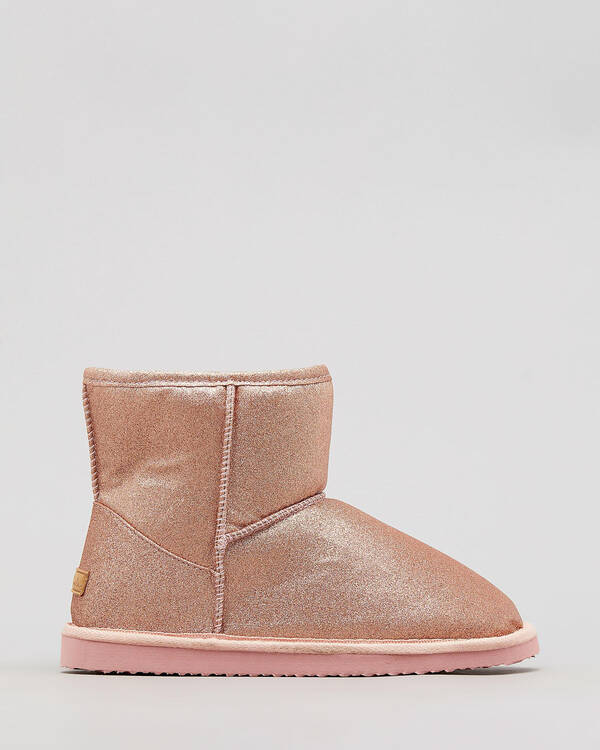 Mooloola Glitter Slipper Boots for Womens