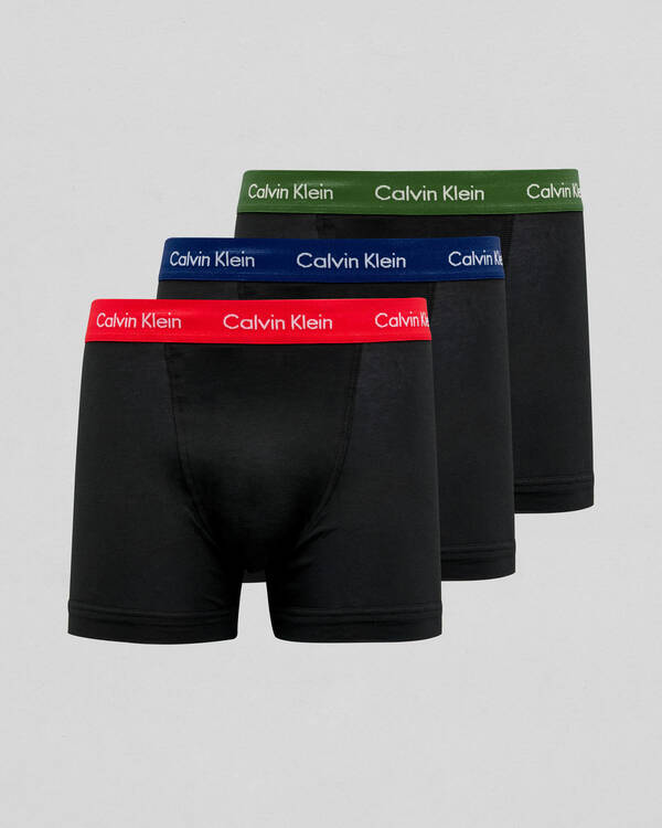 Calvin Klein Cotton Trunk 3pk for Mens