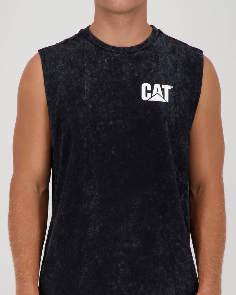 Cat Logo Muscle Tank for Mens