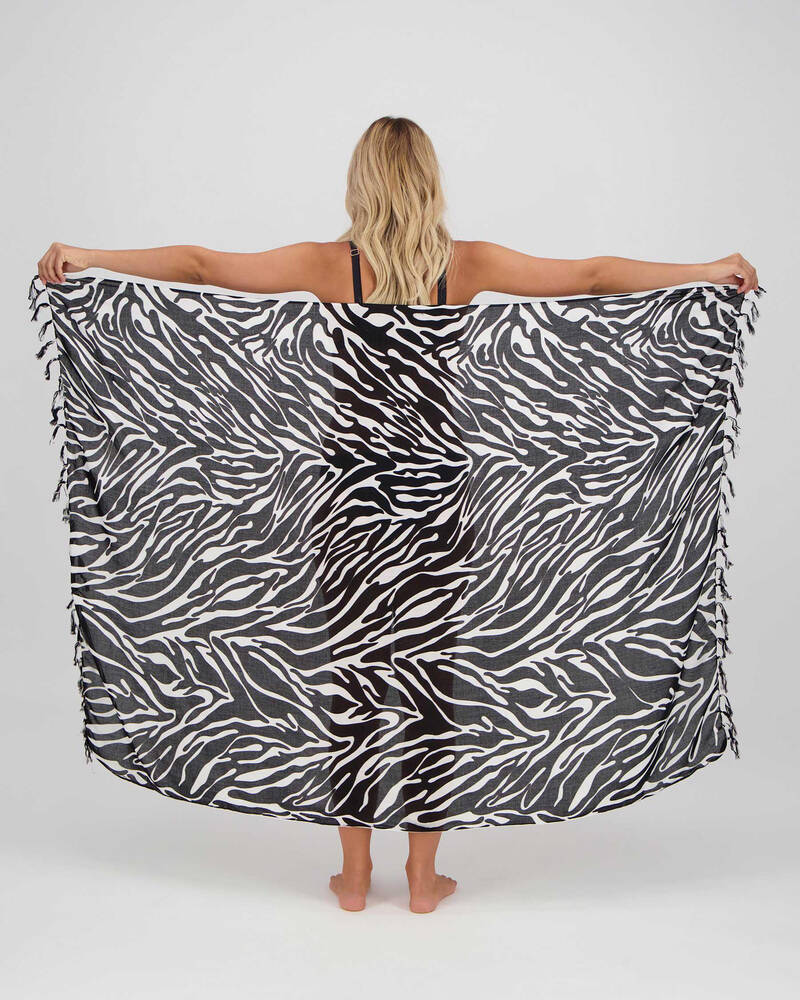 Topanga Zebra Sarong for Womens