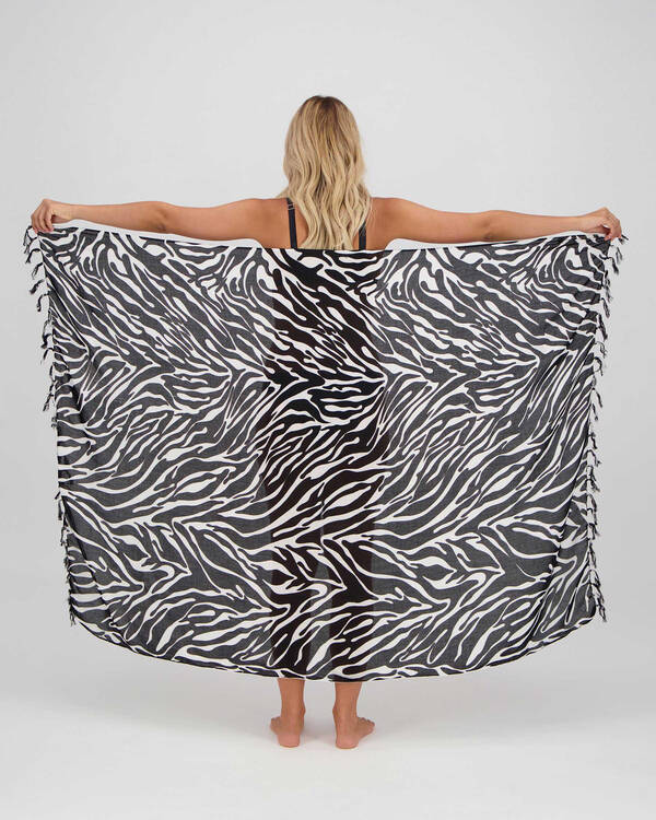 Topanga Zebra Sarong for Womens