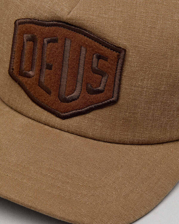 Deus Ex Machina Fleece Shield Trucker Cap for Mens