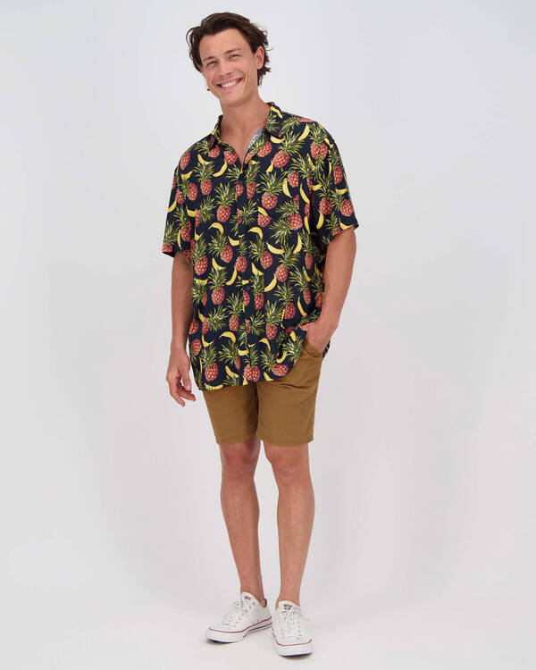 Lucid Summery Bliss Short Sleeve Shirt for Mens