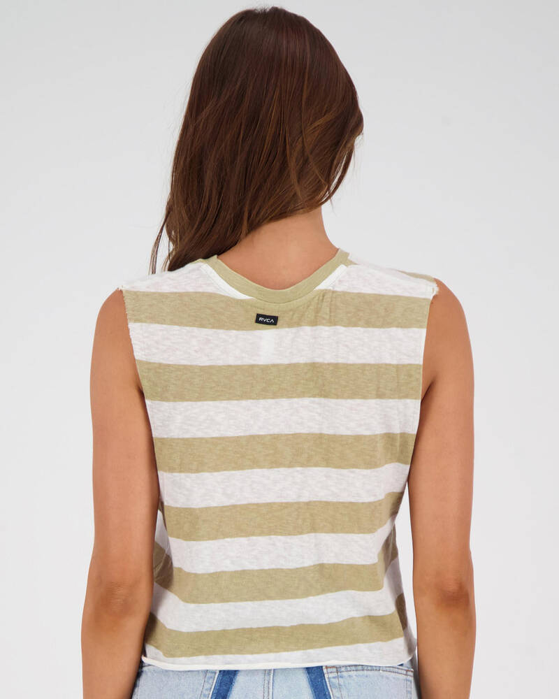 RVCA Record Tank Top for Womens
