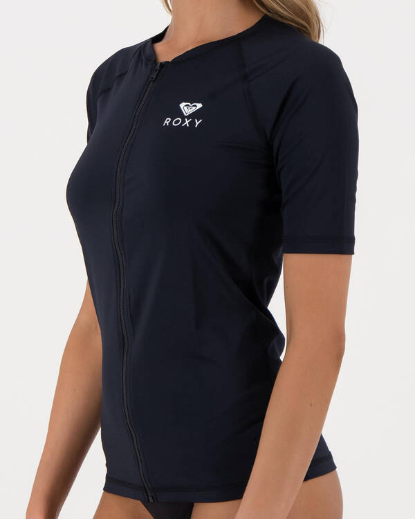 Roxy Essential Short Sleeve Rash Vest for Womens