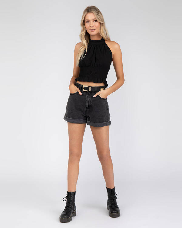 Luvalot Heartbeats Halter Top for Womens
