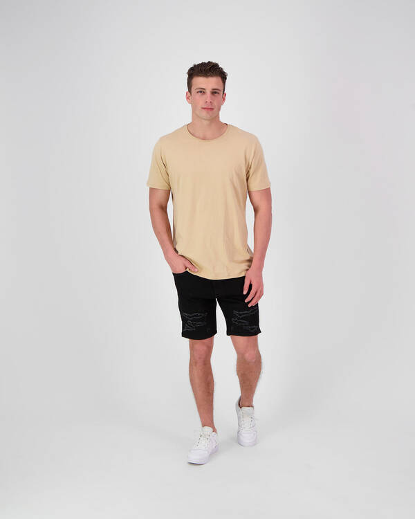 Nena & Pasadena Combination Denim Short for Mens