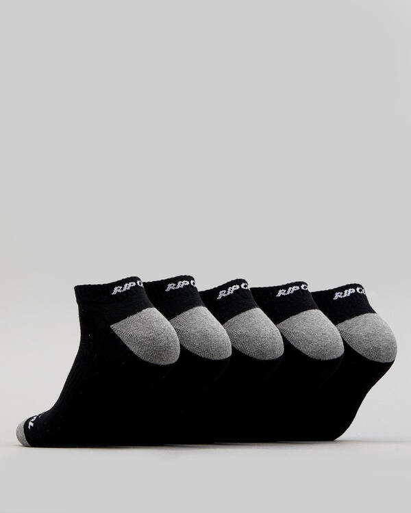 Rip Curl Ankle Socks 5 Pack for Mens