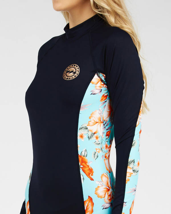Billabong Oasis Long Sleeve Rash Vest for Womens