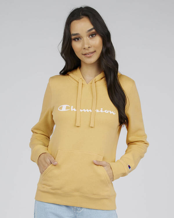 Champion Logo Hoodie for Womens